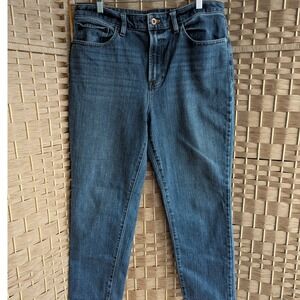 Talbots Flawless High Waist Modern Ankle Jeans Medium Wash Denim Womens Sz 12